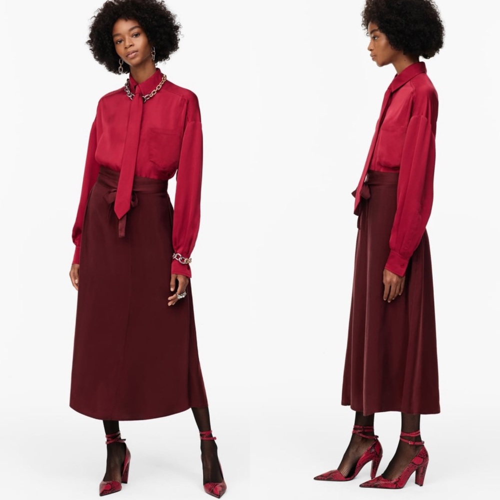 NWT Zara Limited Edition Contrasting Dress.